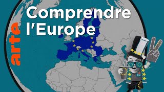 Comment fonctionne lEurope   Stories of Conflict le monde en 5min chrono  ARTE [upl. by Seamus450]