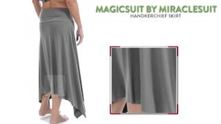 Magicsuit by Miraclesuit Handkerchief Skirt For Women [upl. by Nosreve113]