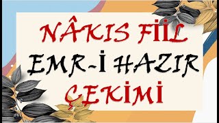 İlletli Fiil Çekimi  NÂKIS FİİL EMİR ÇEKİMİ detaylı anlatım [upl. by Hsina]