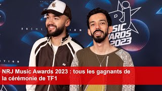 NRJ Music Awards 2023  tous les gagnants de la cérémonie de TF1 [upl. by Aliekat]