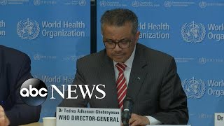 World Health Organization declares coronavirus a pandemic  ABC News [upl. by Clio]