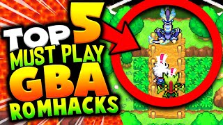 Top 5 MUST PLAY Pokemon GBA Rom Hacks 2024 [upl. by Mairem701]