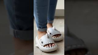 CHANCLAS DE TIBURÓN ¡perfectas en pareja 🦈 shark chanclas sharky [upl. by Gnol]