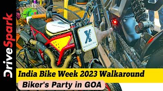 India Bike Week 2023 Walkaround Video In Tamil  Pearlvin Ashby [upl. by Idroj]