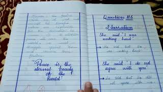 Board topper English paper 10th Paper presentation English paper presentation Best Board paper [upl. by Bonney170]