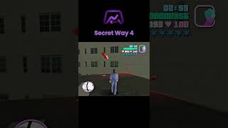 GTA Vice City Secret Way 4 gaming gta gtavicecity shorts [upl. by Epuladaugairam]