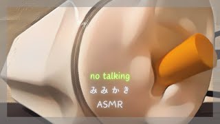 【ASMR睡眠導入】耳栓を使って耳かき【no talkingear cleaningSoundOnly耳かき両耳同時】 [upl. by Catlee149]