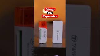 Cheap VS Expensive Memory Card Reader❤️Amazon gadgets shorts amazon meesho trendinviralvideo [upl. by Tallie]