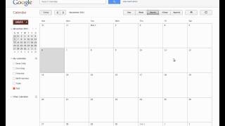 Using Google Calendars to Create a Shift Calendar [upl. by Adekram]