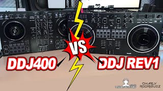 PioneerDj DDJ400 VERSUS PioneerD DDJREV1 Pruebas y Reviews en Español [upl. by Leivad]