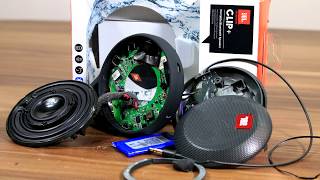 Look inside JBL Clip plus Portable bluetooth Speaker [upl. by Yendroc343]