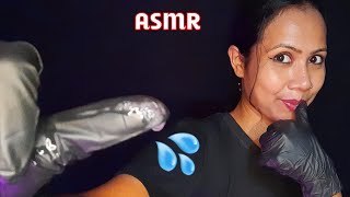 Asmr Hindi  asmr give a face therapy her beautiful sister with spit 😌 asmr personal attention [upl. by Eugatnom]