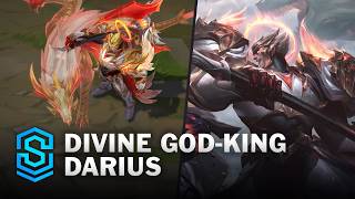 Divine GodKing Darius Skin Spotlight Comparison [upl. by Stefan]