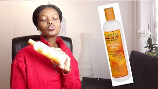 Review  Cantu  Moisturizing Curl Activator Cream Leave In Cream [upl. by Constant]