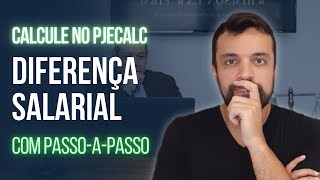 Como apurar Diferenças Salariais no PJECALC em 5 minutos [upl. by Couhp581]