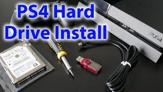 How To Upgrade Hard Drive On The PlayStation 4  PS4 Tips And Tricks [upl. by Minton23]