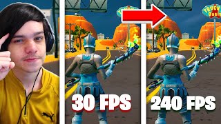 COMO AUMENTAR FPS E REDUZIR INPUTLAG NO FORTNITE NOVA SEASON [upl. by Procto]