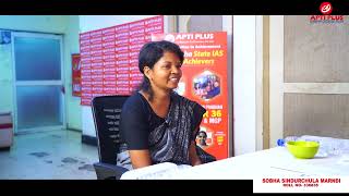 SOBHA SINDURCHULA MARNDI  RANK 607  OAS 2022  Mock Interview  APTI PLUS [upl. by Anura993]