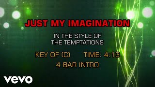 The Temptations  Just My Imagination Karaoke [upl. by Gerri]