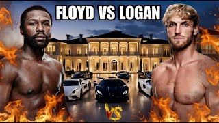 Logan Paul Vs Floyd Mayweather Lifestyle 2024  Logan Vs Floyd Boxing [upl. by Prakash]