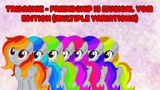 Tridashie  Friendship Is Musical VGM Edition Multiple Variations [upl. by Guibert154]