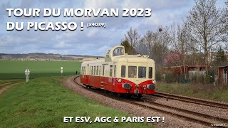 Tour du Morvan pour lautorail Picasso x4039 [upl. by Ahseet]