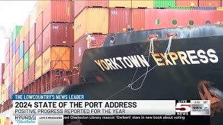 VIDEO SC Ports president touts capabilities future plans for booming Southeast [upl. by Harriette332]