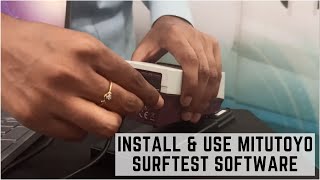 How to Install and Use The Mitutoyo Surftest Software  Bombay Tools Supplying Agency Pvt Ltd [upl. by Atihcnoc]