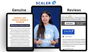 🔥Top 10 Scaler Academy Reviews only at Analytics Jobs🔥  Scam or Genuine 🔍 Only at analyticsjobs [upl. by Casabonne]