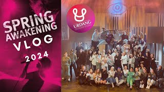 SPRING AWAKENING VLOG Urdang 3rd Year Musical 2024 [upl. by Ahsinned188]