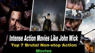 Top 7 Best Nonstop Action Movies On Netflix  New Hollywood Movies 2024  Movies like John Wick [upl. by Jewel]