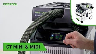 Kompaktsauger CT MINI und MIDI Festool TV Folge 141 [upl. by Eentroc99]