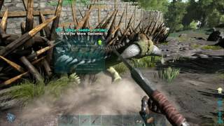 How to change Dino Follow Distance  Ark Survival Evolved [upl. by Narud]