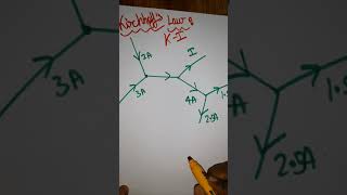 kirchhoff law problems and solutions [upl. by Nagirrek]