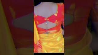 Backless Blouse design song bollywood music popular blouse newsong fashiondesign [upl. by Ylekalb]