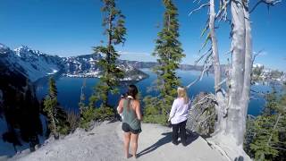 Smith Rock  Crater Lake  Redwoods  Oregon Coast Road Trip [upl. by Ahsratal]