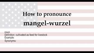 mangel wurzel [upl. by Eenattirb]