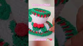 Decoração e presente para o Natal 🎅 croche [upl. by Anirazc]