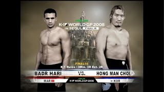 Badr Hari v Hong Man Choi [upl. by Gerald133]