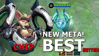 Chip The New Meta Best Setter Is Here  Mobile Legends New Hero [upl. by Nyliak200]