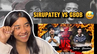 ANTF SIRUPATEY VS GBOB 😅 Reaction Video 103mission [upl. by Audres]