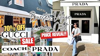 PRADA OUTLET 70 OFF  BICESTER VILLAGE LUXURY SHOPPING VLOG  GUCCI OUTLET WITH PRICES [upl. by Maag961]