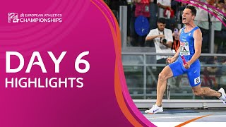 Day Six Highlights  European Athletics Championships  Roma 2024 [upl. by Scrivenor118]