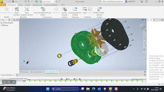 Inventor 2025  Explosionszeichnung für ein MalteserKreuzradgetriebe [upl. by Anavahs837]