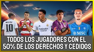 TODOS LOS JUGADORES CEDIDOS POR EL REAL MADRID Y LOS QUE TODAVÍA CONSERVA EL 50 DE LOS DERECHOS [upl. by Alejoa264]