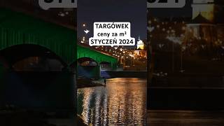 Warszawa Targówek  cena za mkw  mieszkanie rynek wtórny  styczeń 2024 wawa warszawa [upl. by Okemak655]