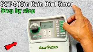 How to Program SST 600in Rainbird Timer Step by Step for Beginners [upl. by Ronaele]