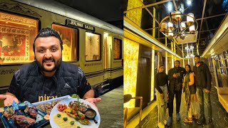 Palace on Wheels Luxury train in Gorakhpur Most Famous amp Luxurious train Restaurant  Delicious🤤 [upl. by Yuma897]