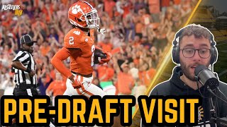 Steelers Have Real Interest in Clemson CB [upl. by Anec972]