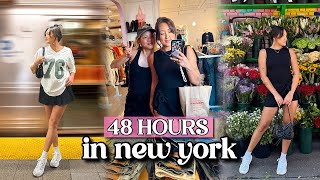 48 HOURS IN NYC come shopping with us in soho  brooklyn [upl. by Affra]